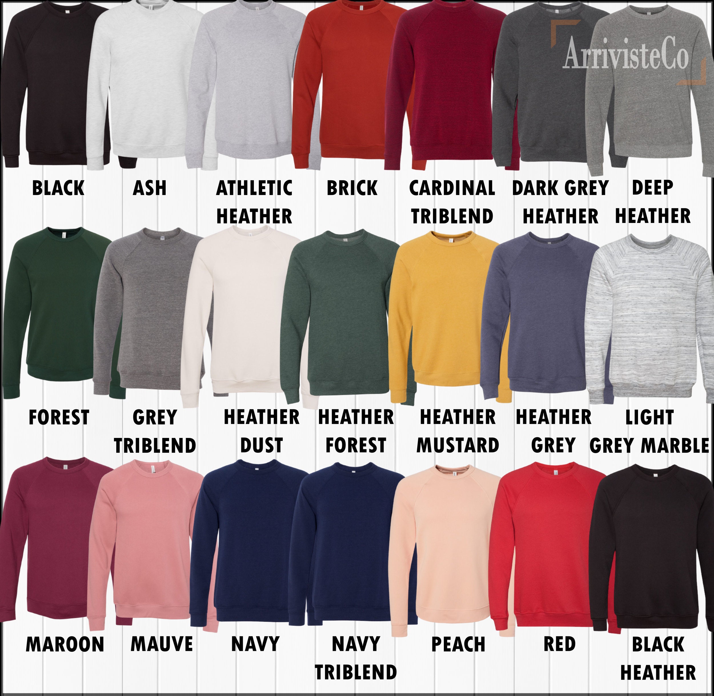 Bella Canvas Sweatshirt/ Unisex Blank Sweatshirt/ Soft Plain - Etsy