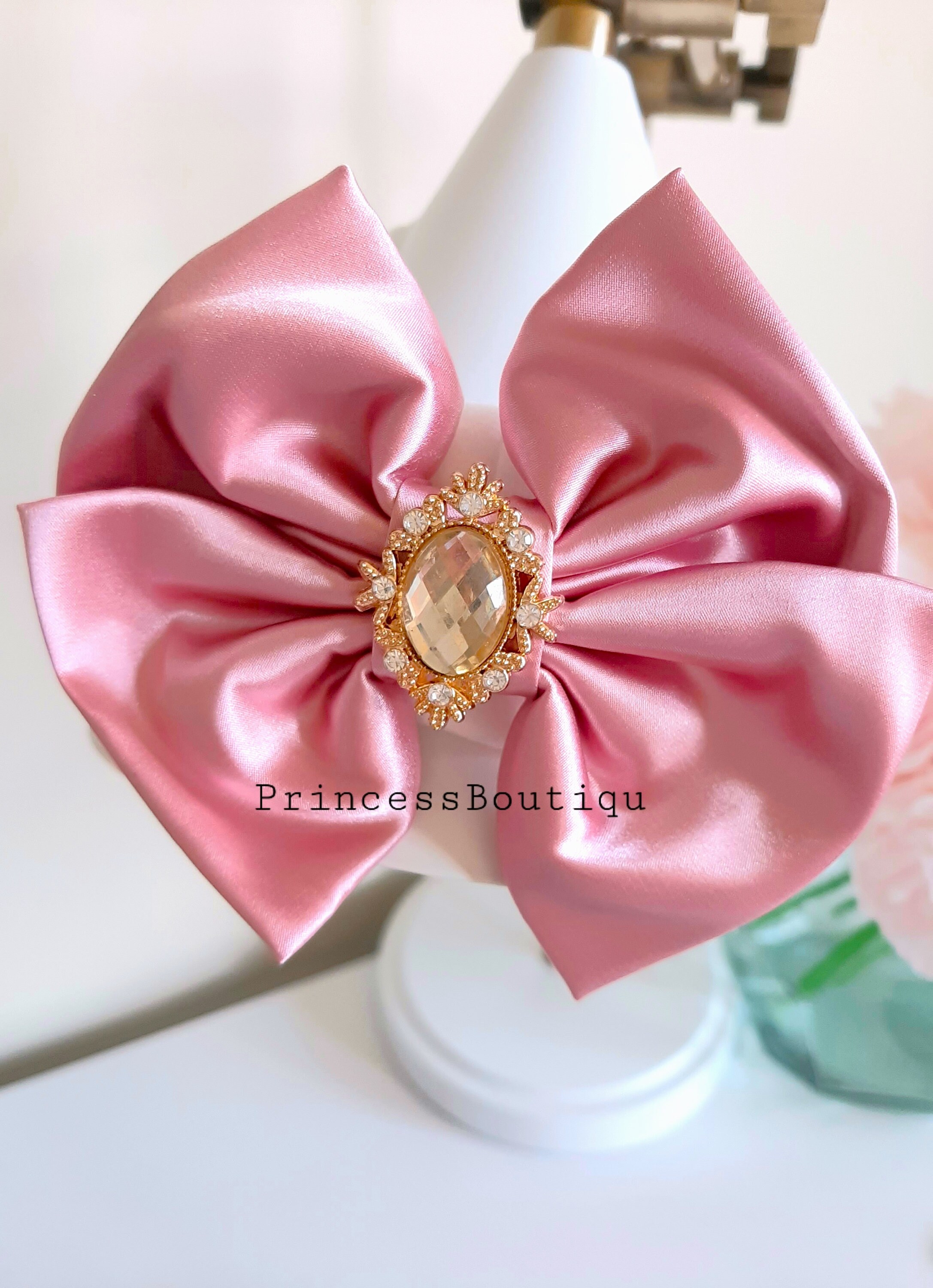 Baby Headband Satin Bow Nylon Headband Baby Girl Headband Etsy