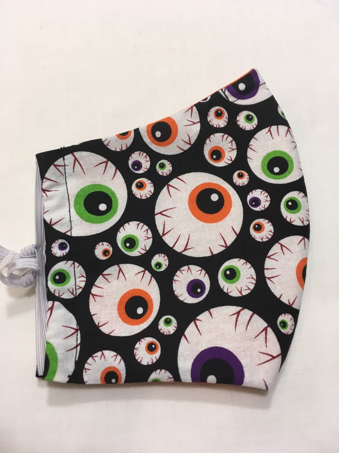Googly Eyes Face Mask Halloween Face Mask Filter Pocket Etsy