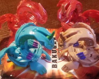 爆丸バトルブローラーズ おもちゃ 5 個セット 各属性 1 つ。各メイン