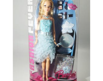 2005 Barbie Fashion Fever Makeup Chic New