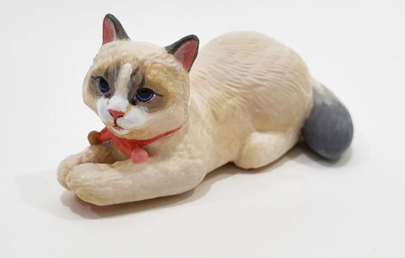 Cat Stl File for 3d Print Etsy