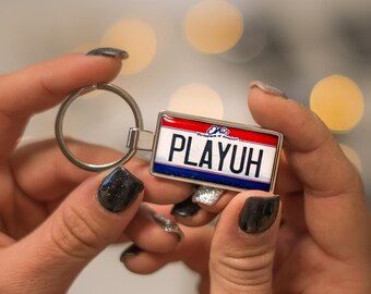 License plate keychain, custom ohio plate keyring