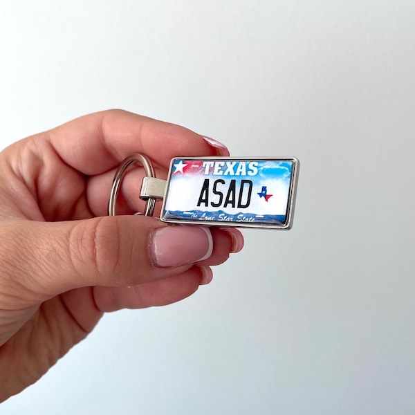 Texas License Plate Etsy