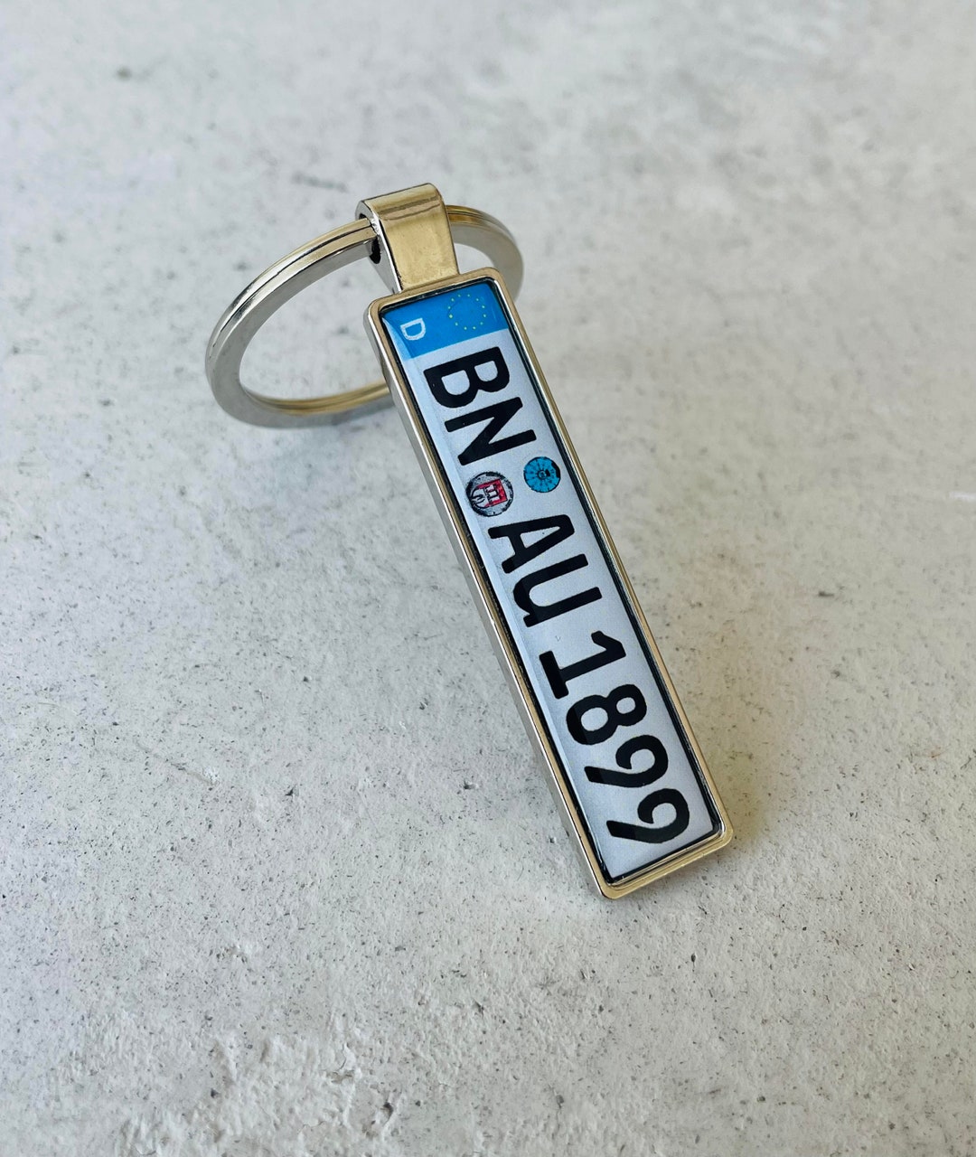 WERKSTATT：MUNCHEN KEYRING NAME PLATE WERKSTATT MUNCHEN - Name Plate Keyring – Atelier New York
