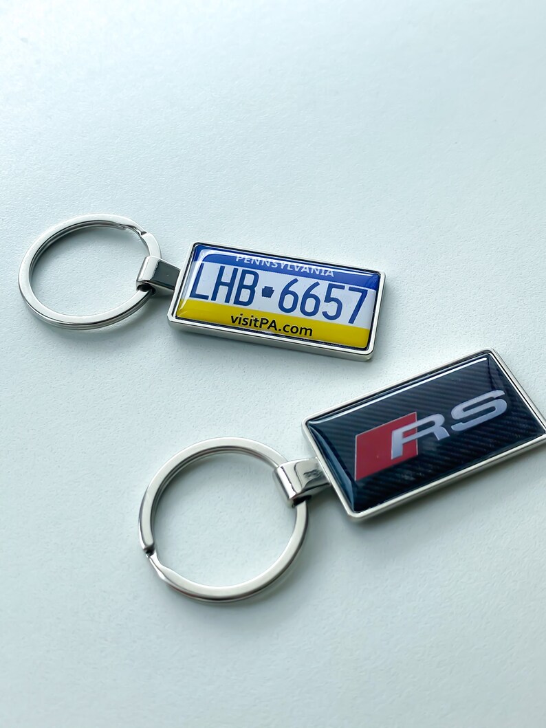 Custom Canada license plate keychain personalised Ontario Etsy