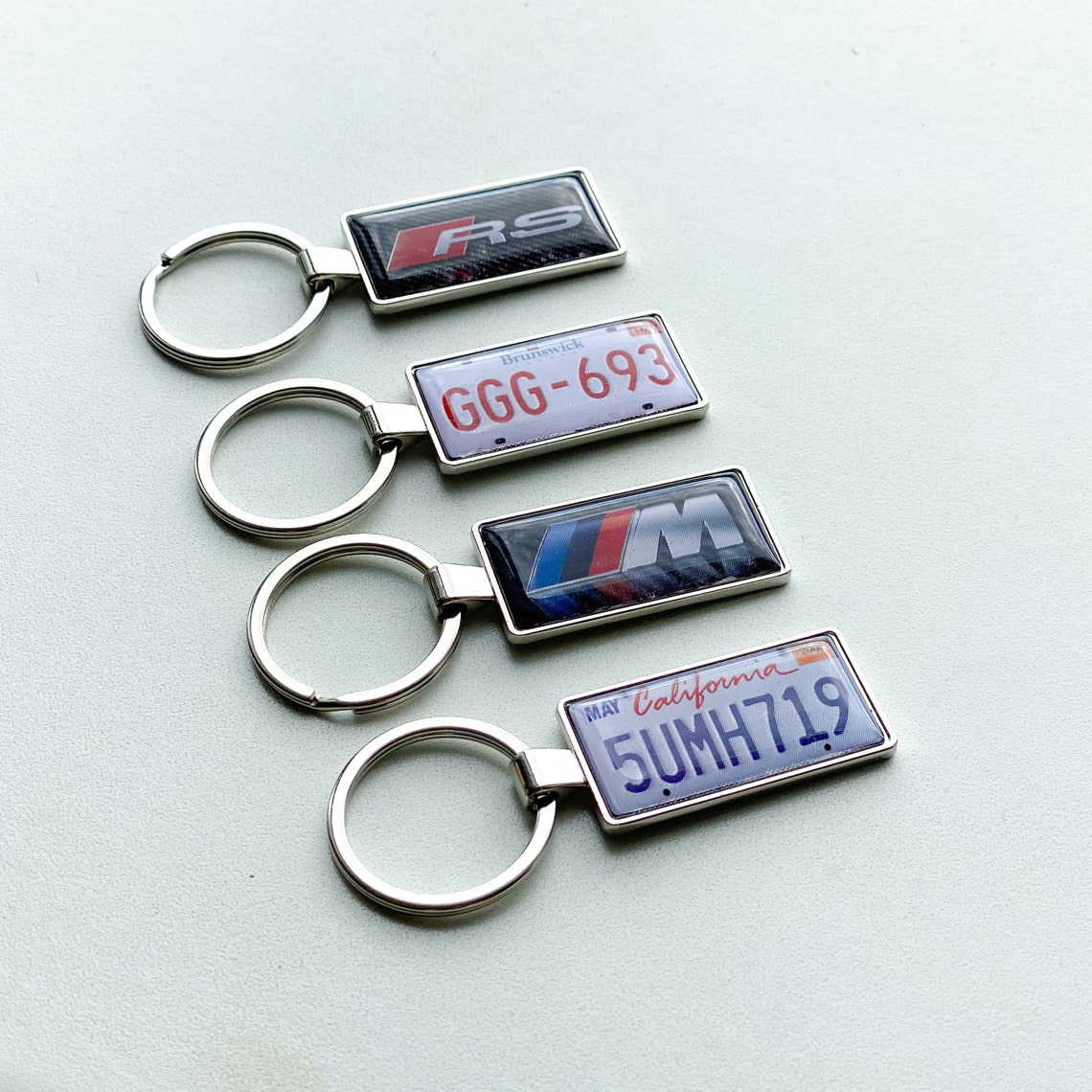 Custom California old license plate keychain california old Etsy
