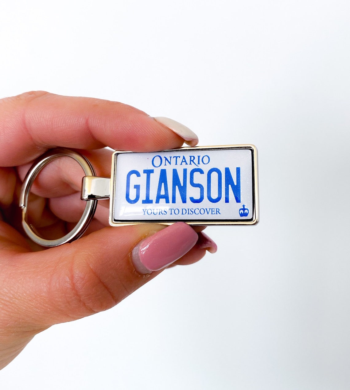 Ohio License Plate Keychain Personalised Keyring Etsy Australia