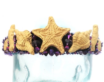 Sea Star Majesty - SWIMMABLE Ancient Oceans Fossil Crown - Cosplay Mermaid