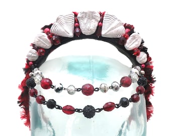 Trilobite Tiara - SWIMMABLE Ancient Oceans Fossil Crown  Cosplay Mermaid