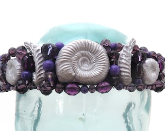 Ammonite Queen - SWIMMABLE Ancient Oceans Fossil Crown - Cosplay Mermaid