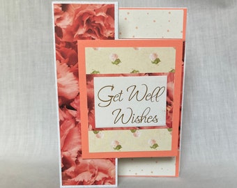 GET WELL WISHES Tri-fold card