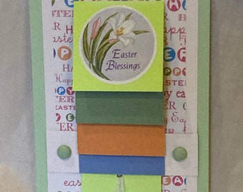 EASTER BLESSINGS Waterfall Card