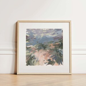 Wild West | Giclee Canvas Print of Original Painting of Red Rock Canyon in Las Vegas NV