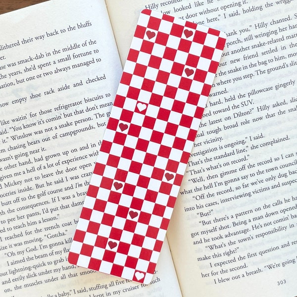 Heart Bookmark | Valentine's Day Gift for Girlfriend or Bestie