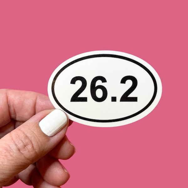 Marathon Sticker - Etsy