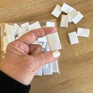 Mini Book Blanks / Miniature Foam Books for TBR Jars, Book Ornaments / Book Nook, Bookshelf Decor / Gift for Book Lover / Tiny Books afbeelding 3
