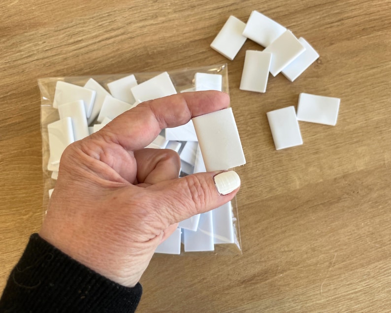 Mini Book Blanks / Miniature Foam Books for TBR Jars, Book Ornaments / Book Nook, Bookshelf Decor / Gift for Book Lover / Tiny Books afbeelding 3