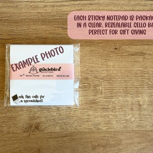 LAST CHANCE: Ghosts and Bats Halloween Sticky Notes - Etsy