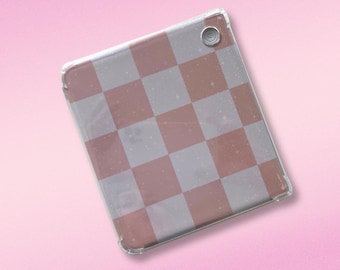 Beige Check Kobo Libra Colour® Clear Case Insert