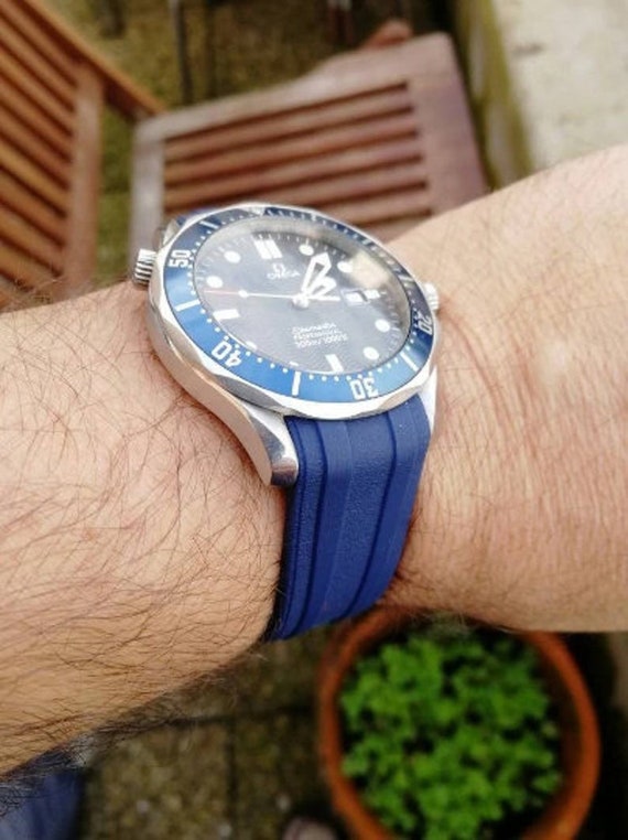 Omega Strap Seamaster 300 Strap Rubber 