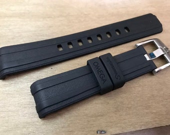 Omega Rubber Strap - Etsy