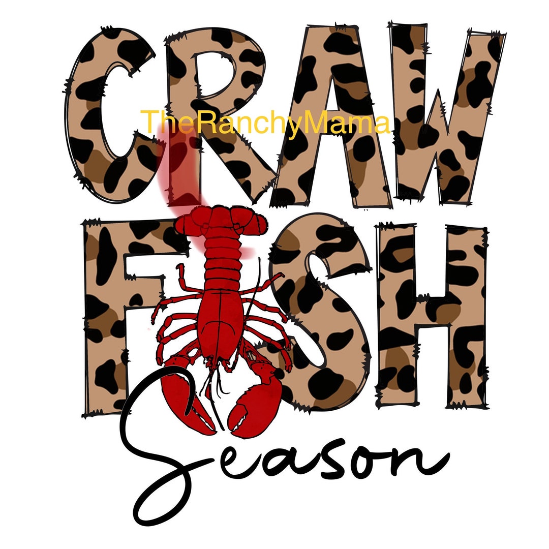 Crawfish Season Leopard Etsy