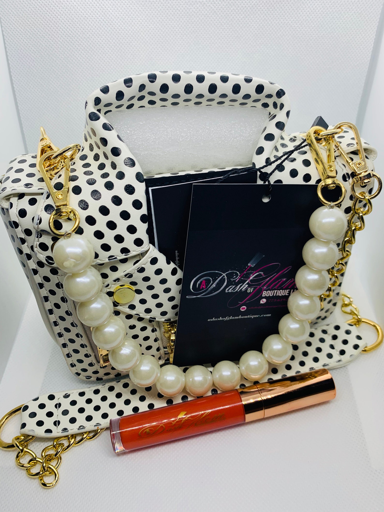 Clutch My Pearls Handbag Etsy