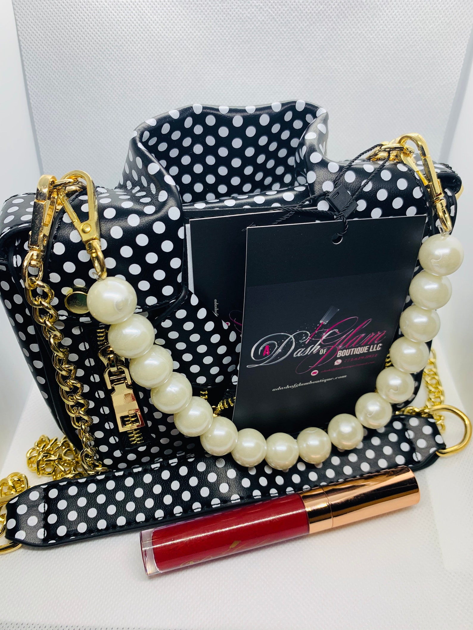 Clutch My Pearls Handbag Etsy