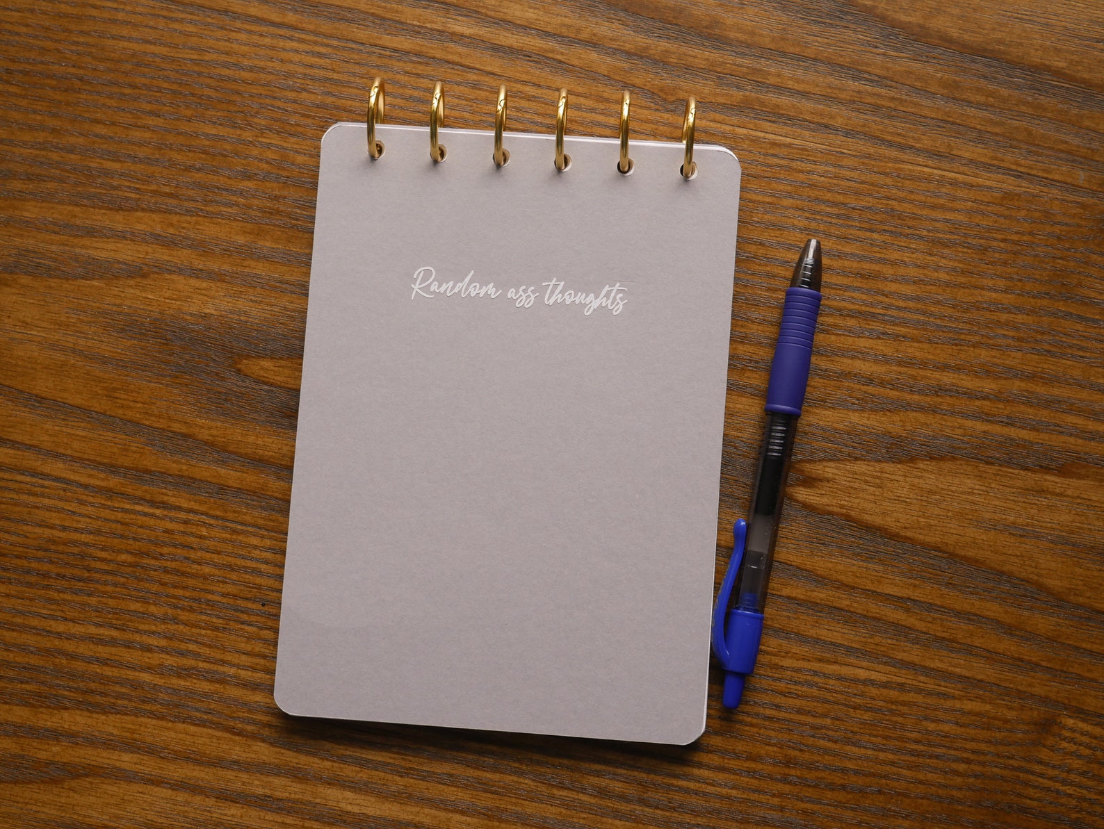 Small Personalized Refillable Notepad Top Bound Notepad Etsy