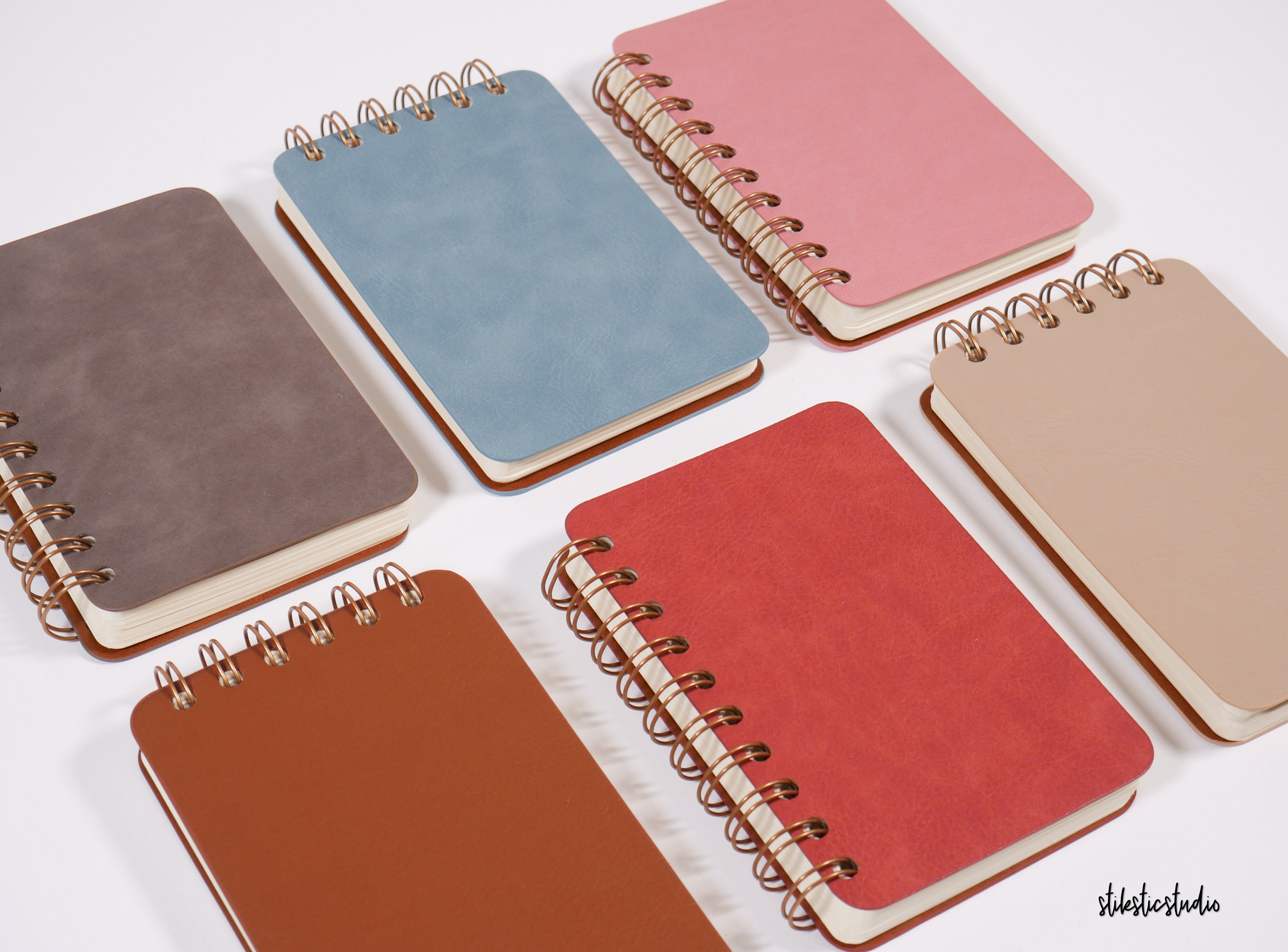 Portable Leather Sketchbook With Cute Design And 300g Cotton