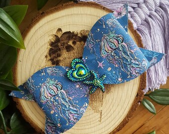 CLAY JELLYFISH Hair bow Decoration Embellishment