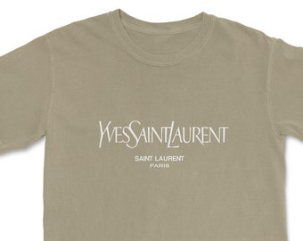 saint laurent inspired t shirt