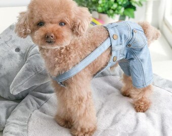 small dog overalls