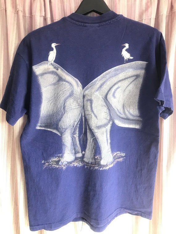 Vintage 1992 Elephant shirt - image 4