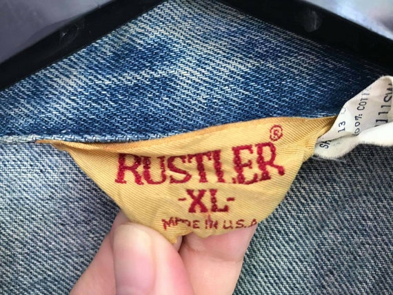 Vintage Rustler denim jacket - image 2