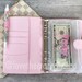Pink Budget Binder W/ 6 Inserts, Customizable Categories/Color and Font
