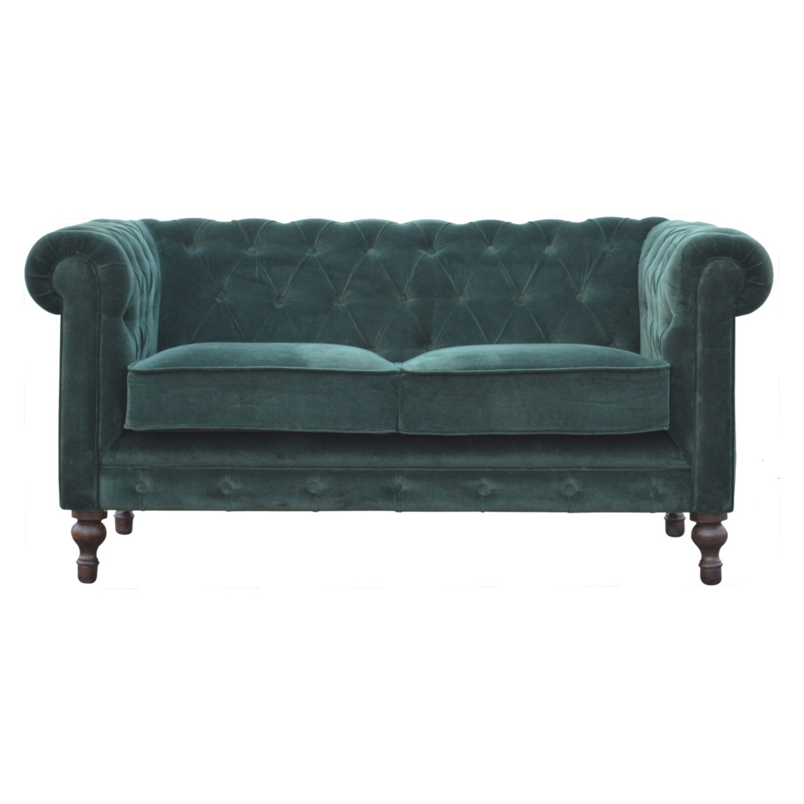 Chesterfield Sofa Emerald Green Velvet Chesterfield Sofa Etsy UK