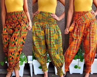 African Print Pants - Etsy