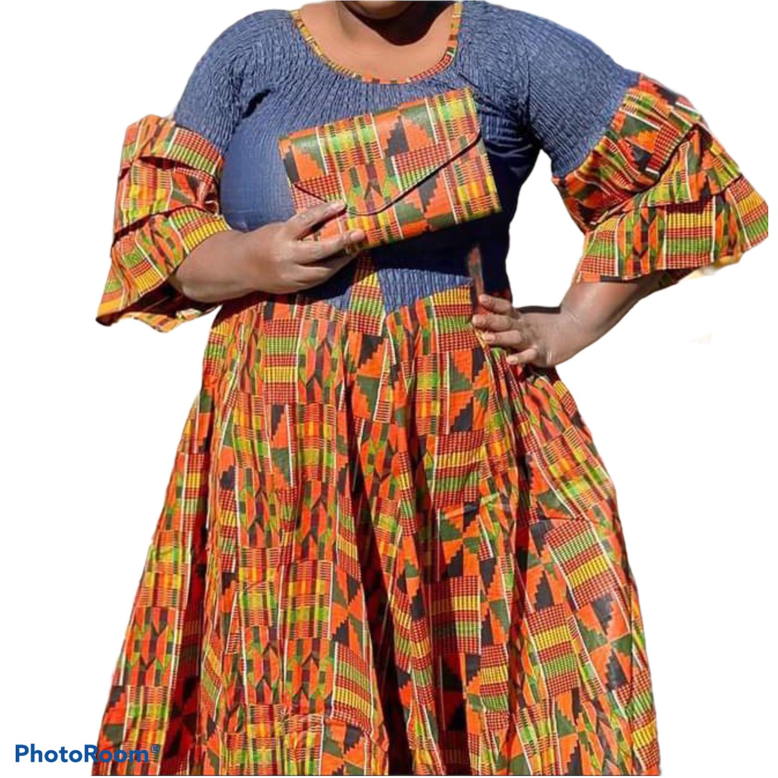 kente styles for plus size