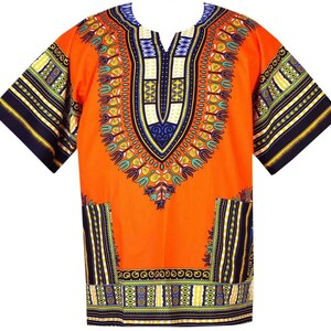 Dashiki T-shirt Regular & Plus Size African Dashiki Shirt Dashiki Print ...