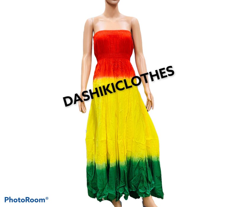 long caribbean dresses