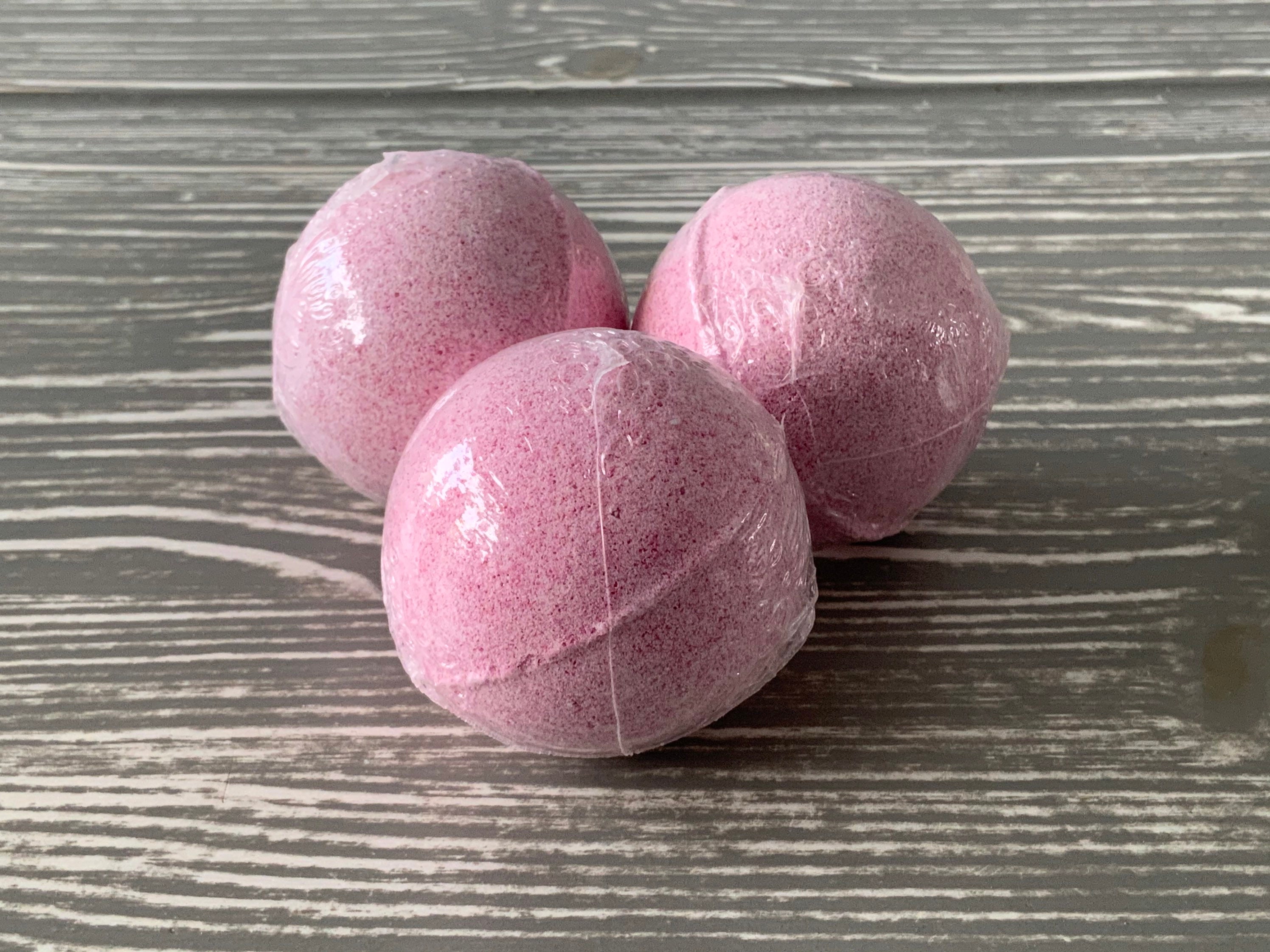 Epsom Bath Bombs Set of 12 All Natural Ingredients Vegan Etsy