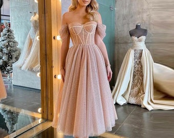 tulle dress midi