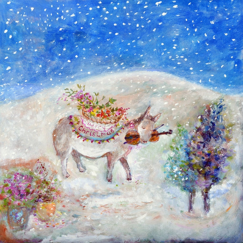 Pack of 6 Christmas Cards UK Christmas Cards Art Christmas Etsy UK