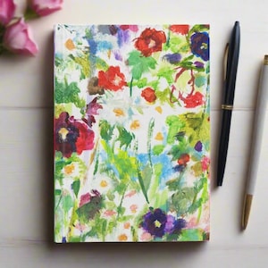 A5 Notebook | Hardback Notebook | Notebook Journal | A5 Notepad | A5 Journal | Pretty Notebook | Sketchbook | Gift for a gardener | Journal