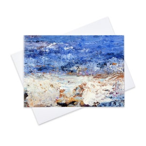 Tarjetas en blanco del Reino Unido / Tarjetas del Reino Unido / Tarjetas de felicitación del Reino Unido / Tarjetas de felicitación de bellas artes / Tarjetas artísticas / Tarjeta de paisaje marino / Tarjetas de felicitación artísticas / Tarjetas del Reino Unido