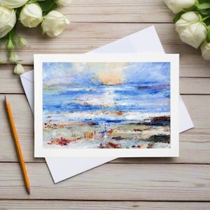 Tarjetas de felicitación / Tarjetas en blanco / Tarjetas de arte / Tarjetas de felicitación de bellas artes / Tarjetas de paisaje marino / Tarjetas de artista / Tarjeta de condolencia / Tarjeta "Pensando en ti"