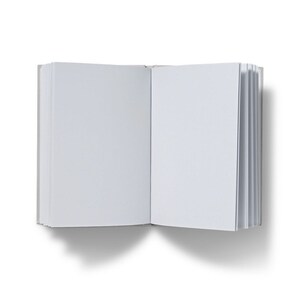 A plain hard backed journal with a painting of pretty sweet peas on the cover.