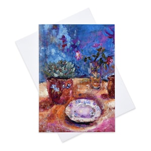 Blanco kaarten | Fijne kunstwenskaarten | Kunstkaarten | Britse kunstkaarten | Blanco wenskaarten | Wenskaarten | Sempervivumkaart | Cactuskaart